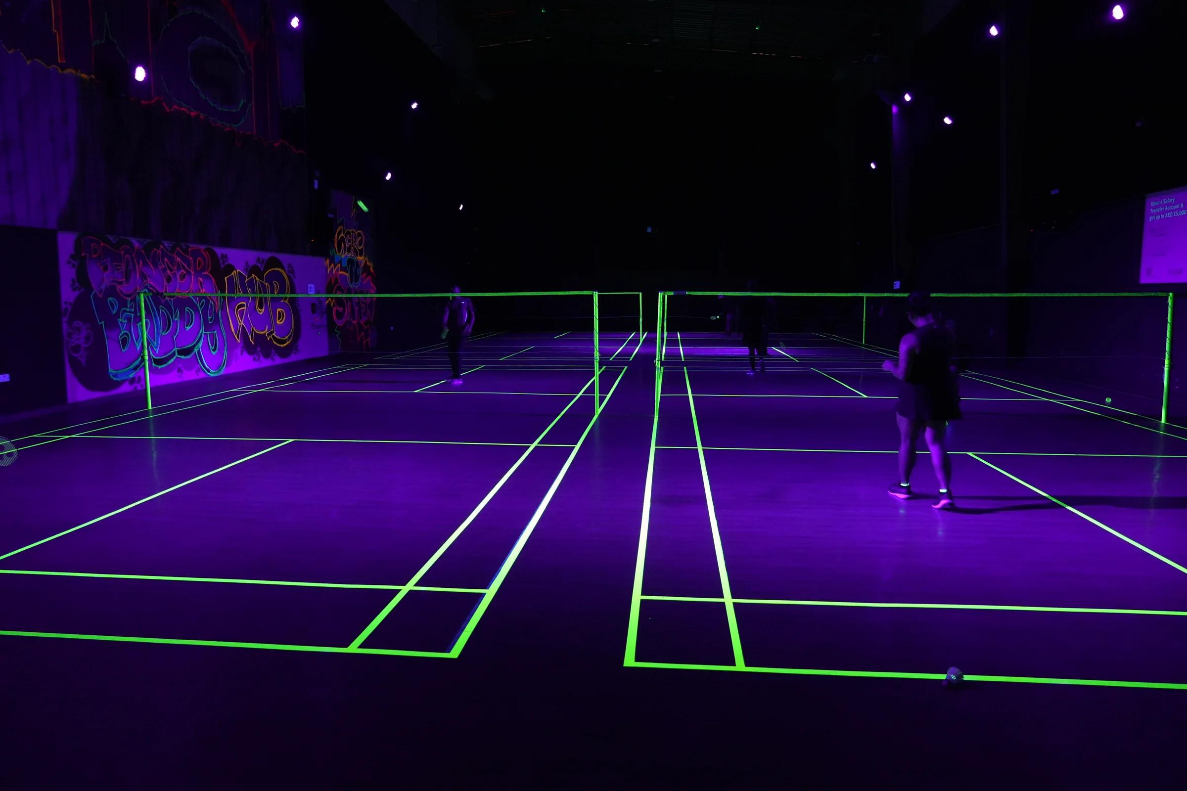 ARP badminton court at Pioneer Badminton Hub